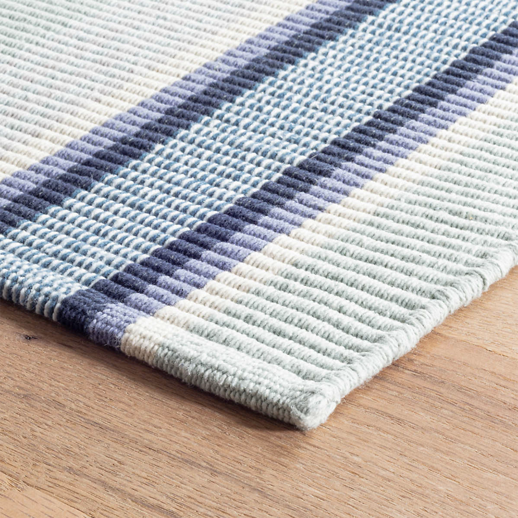 Barbados Stripe Woven Cotton Rug