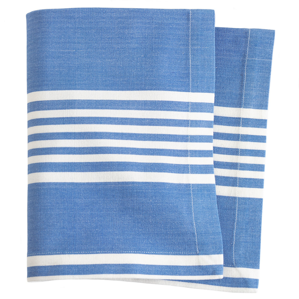 Bistro Stripe Napkins s/4 - Three Color Options