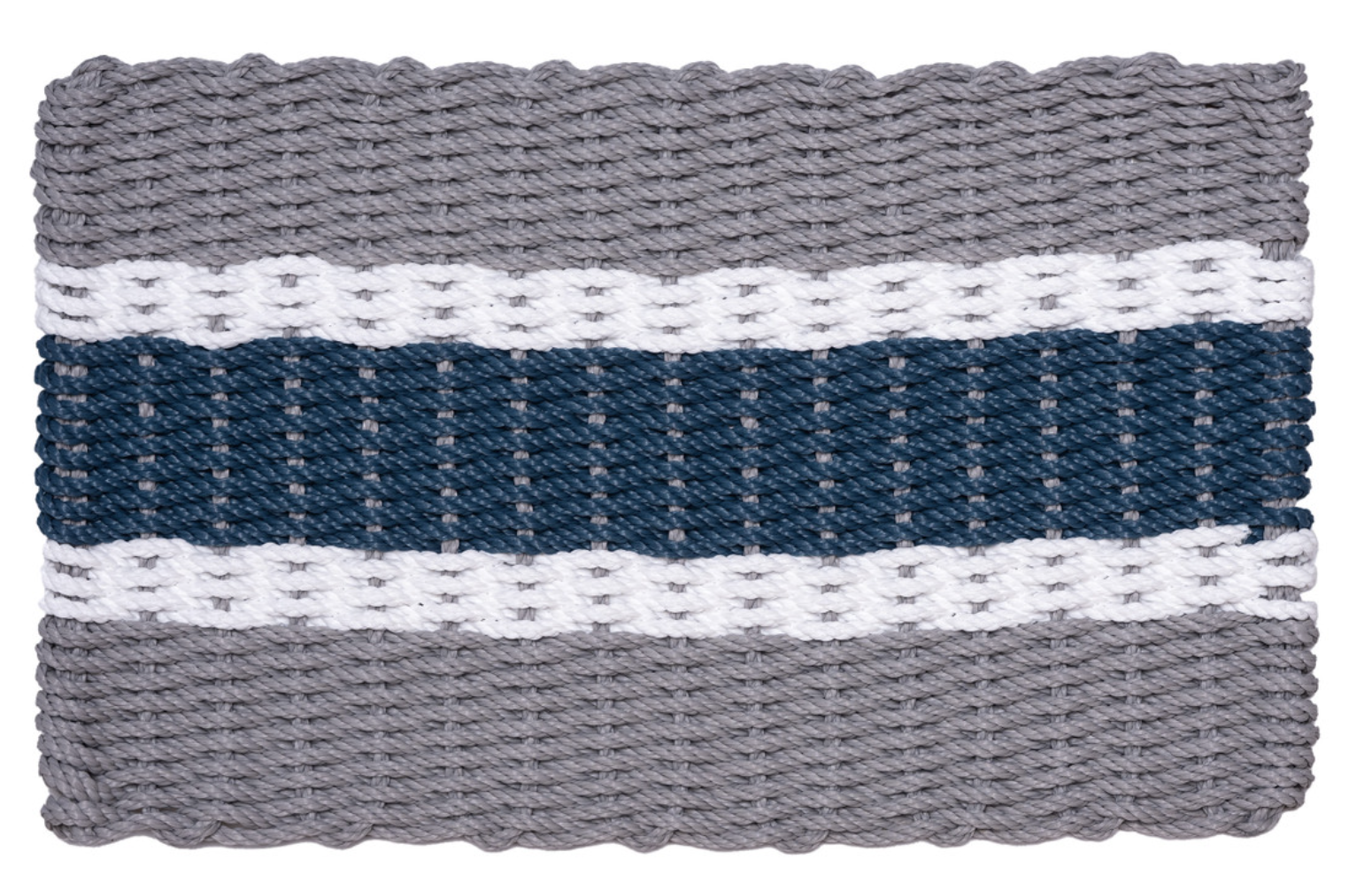 Rope Doormat - Cape Cod Coastal Stripe