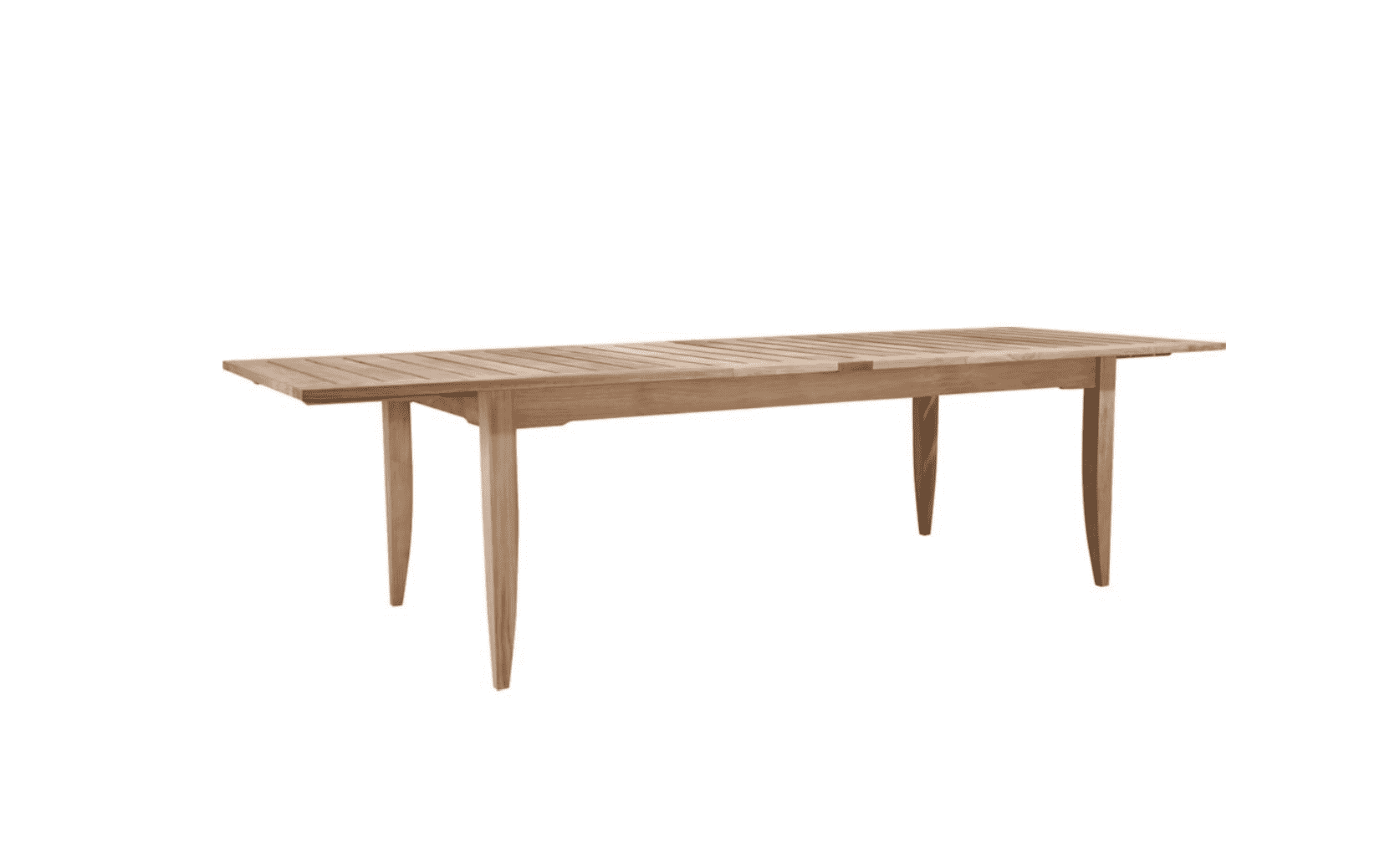 Eastern Shores Teak Outdoor Dining Extension Table