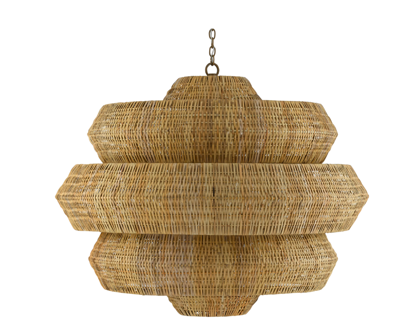 Marseille Rattan Chandelier - Two Sizes