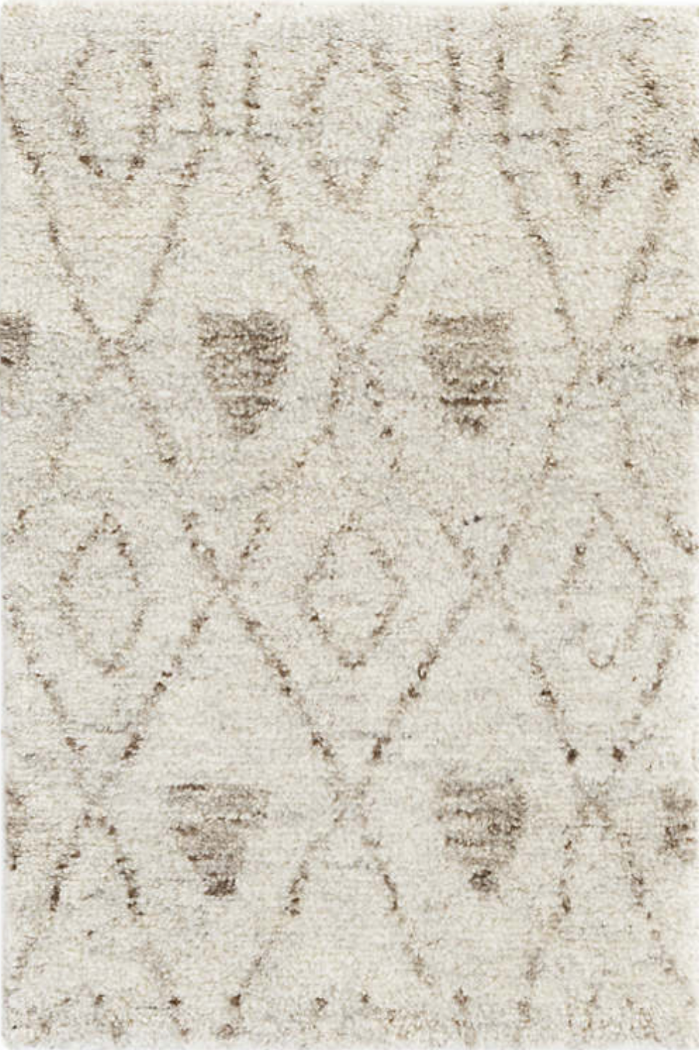 Masinissa Natural Hand Knotted Wool Rug