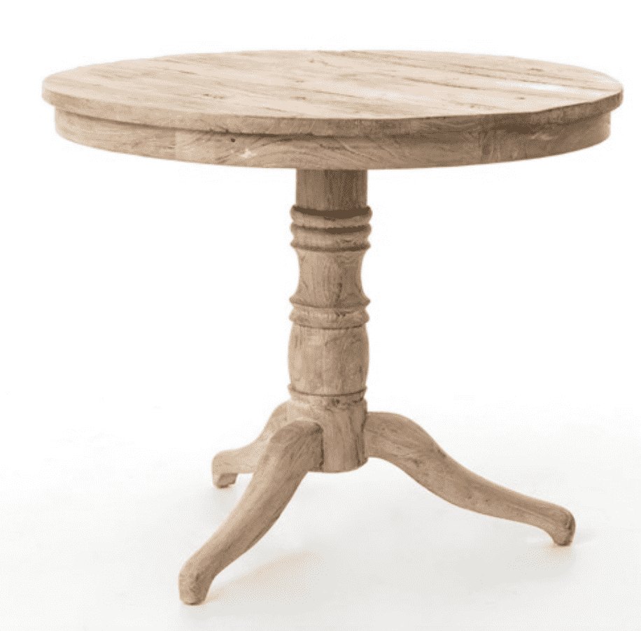 Murillo Whitewash Accent Table