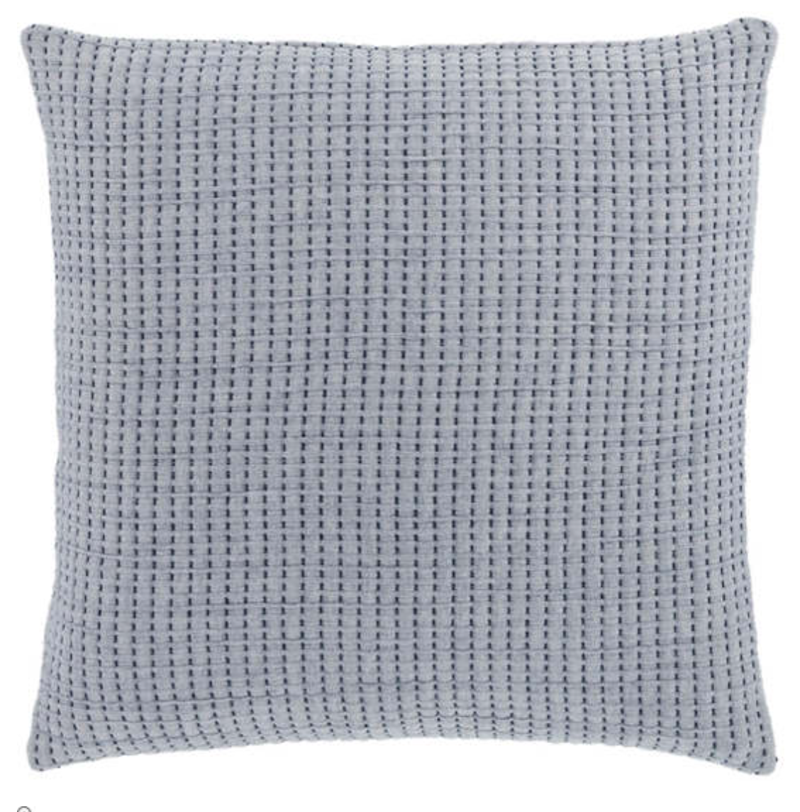 Pick Stitch Matlasse Coverlet Sham - Navy