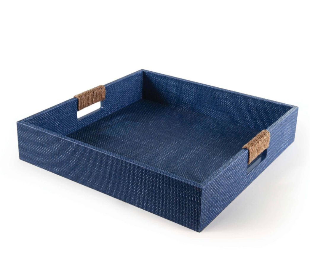 Logia Square Tray Large - Indigo