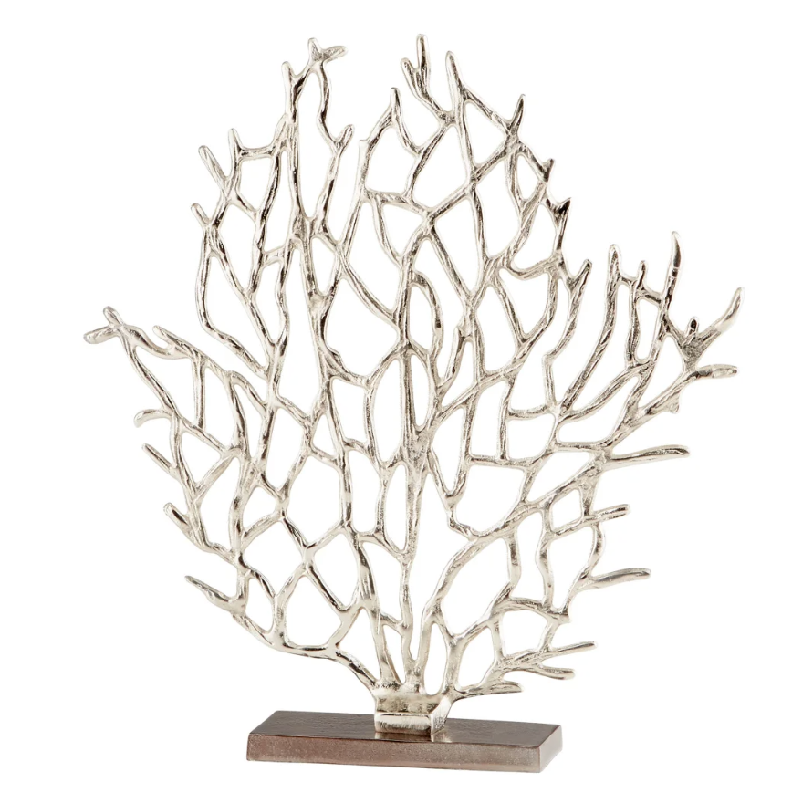 Coral Fan Shelf Decor - Two Sizes