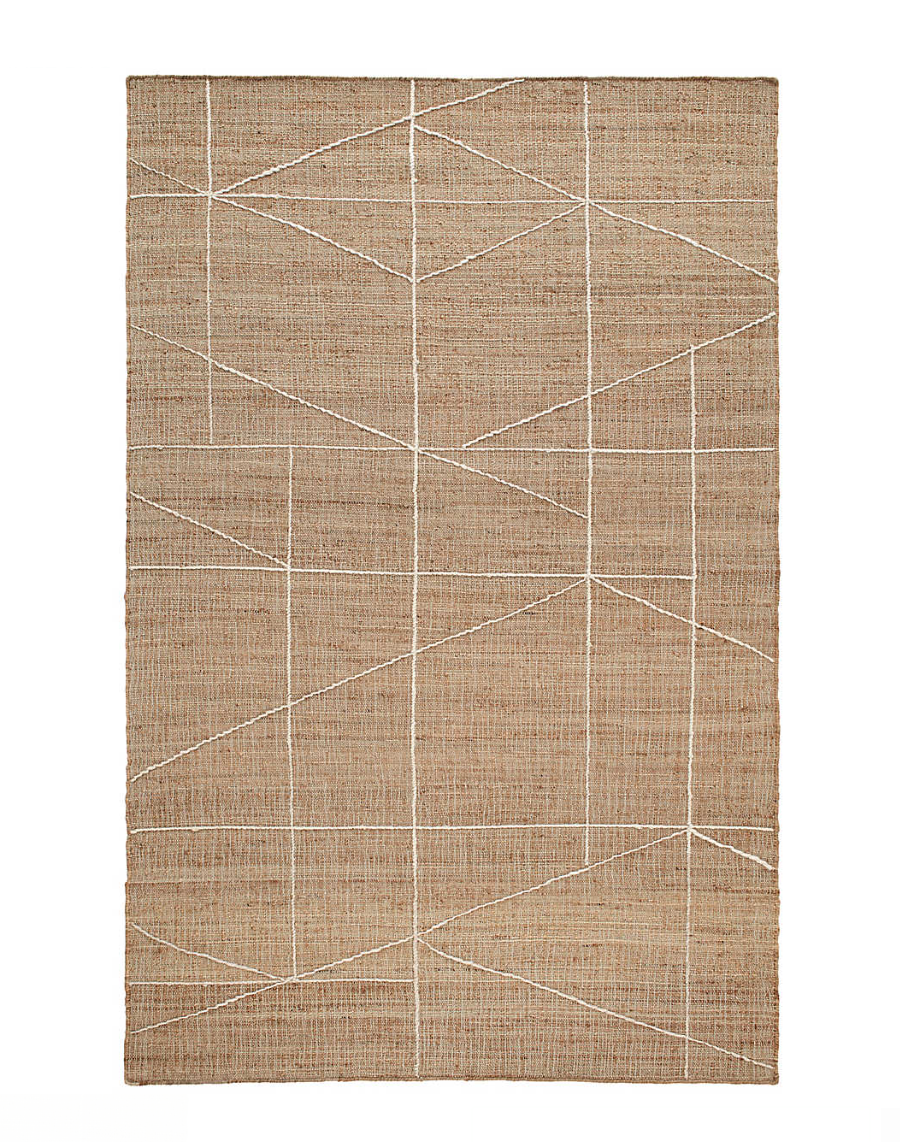 Judson Natural/Ivory Woven Jute Rug