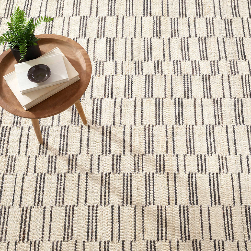 Leni Oatmeal Woven Jute Rug