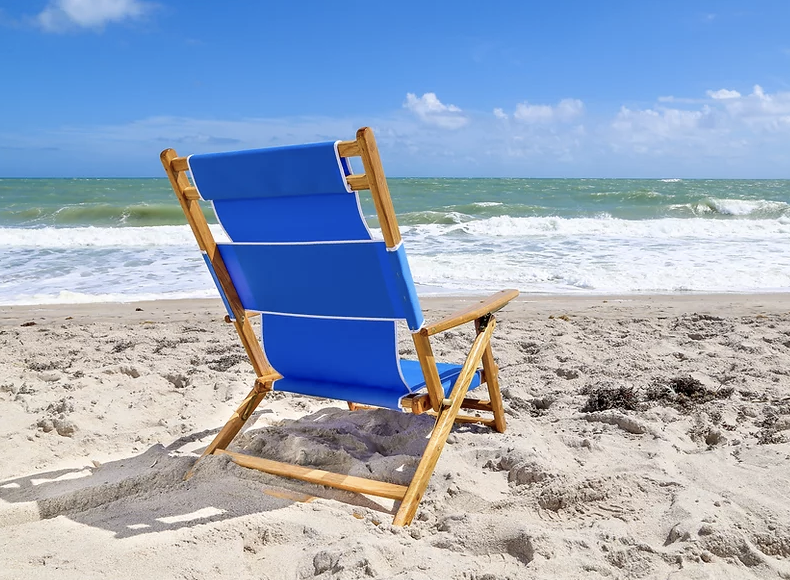 Seagrove Beach Wood Beach Chair