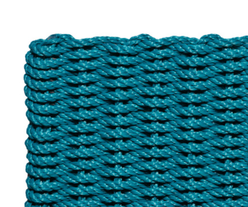 Rope Doormat - Teal Solid