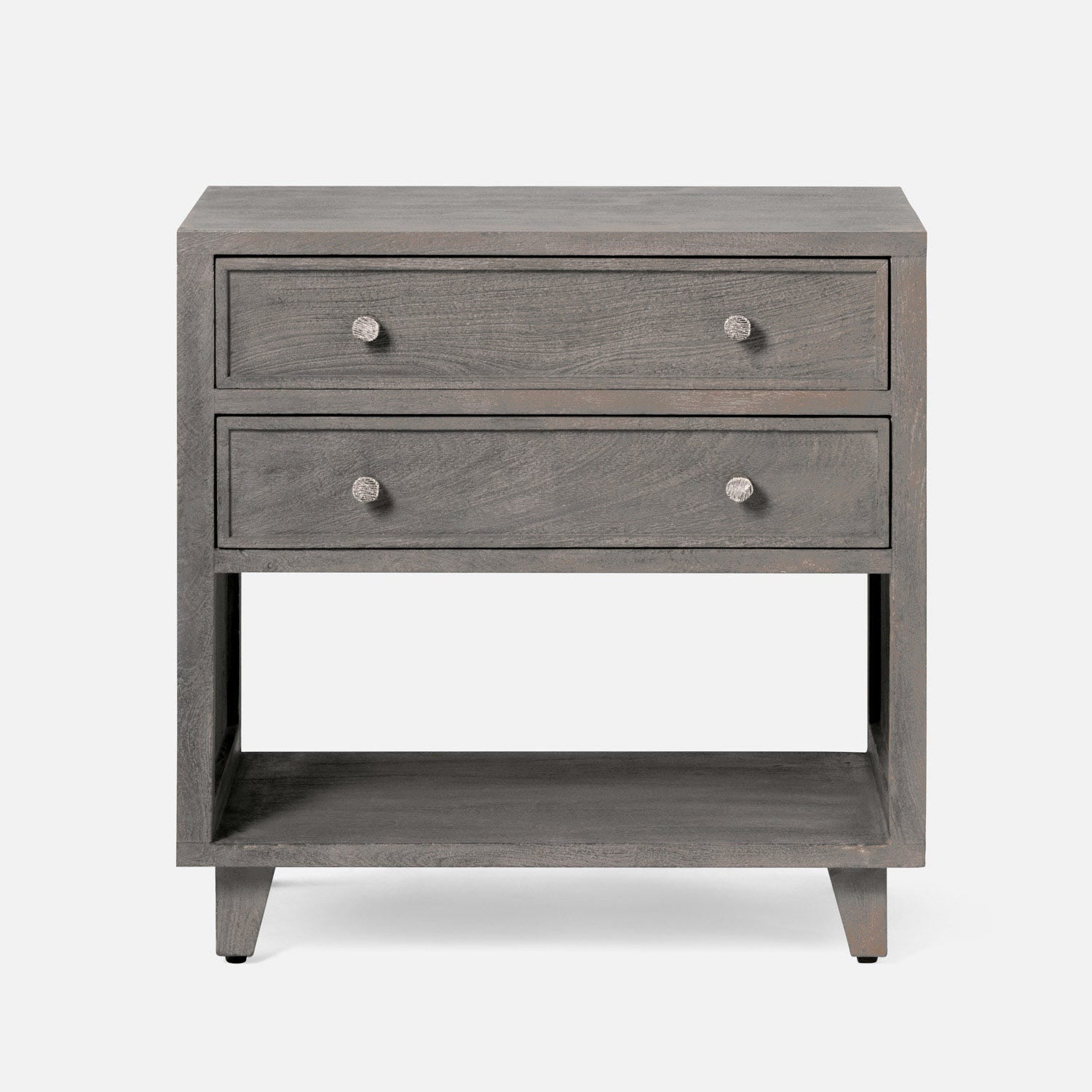 Augustine Nightstand - Light Grey (Two Sizes)