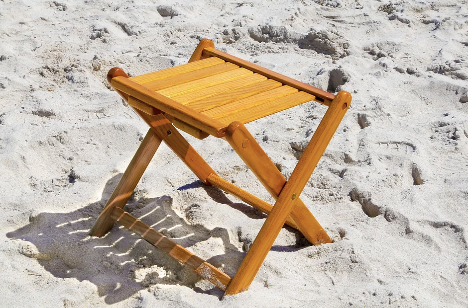 Wood Beach Table