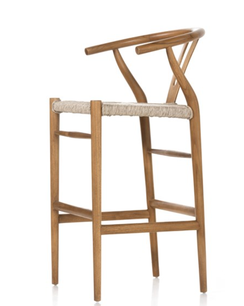 Blue Heron Natural Stool - Counter or Bar