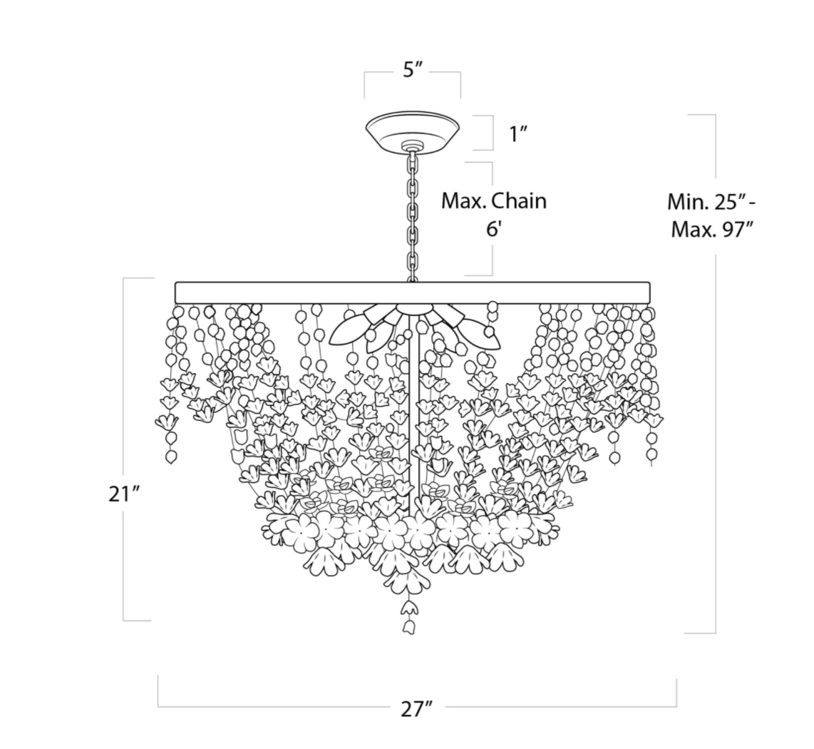 Vanessa Basin Chandelier