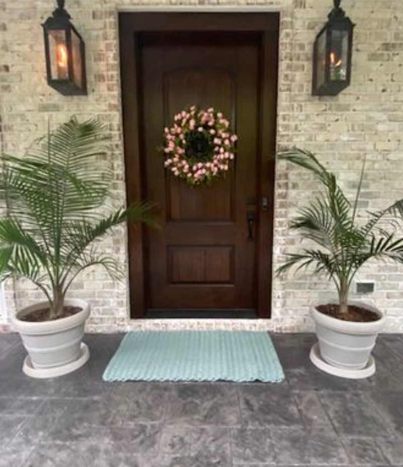 Rope Doormat - Bluestone Solid