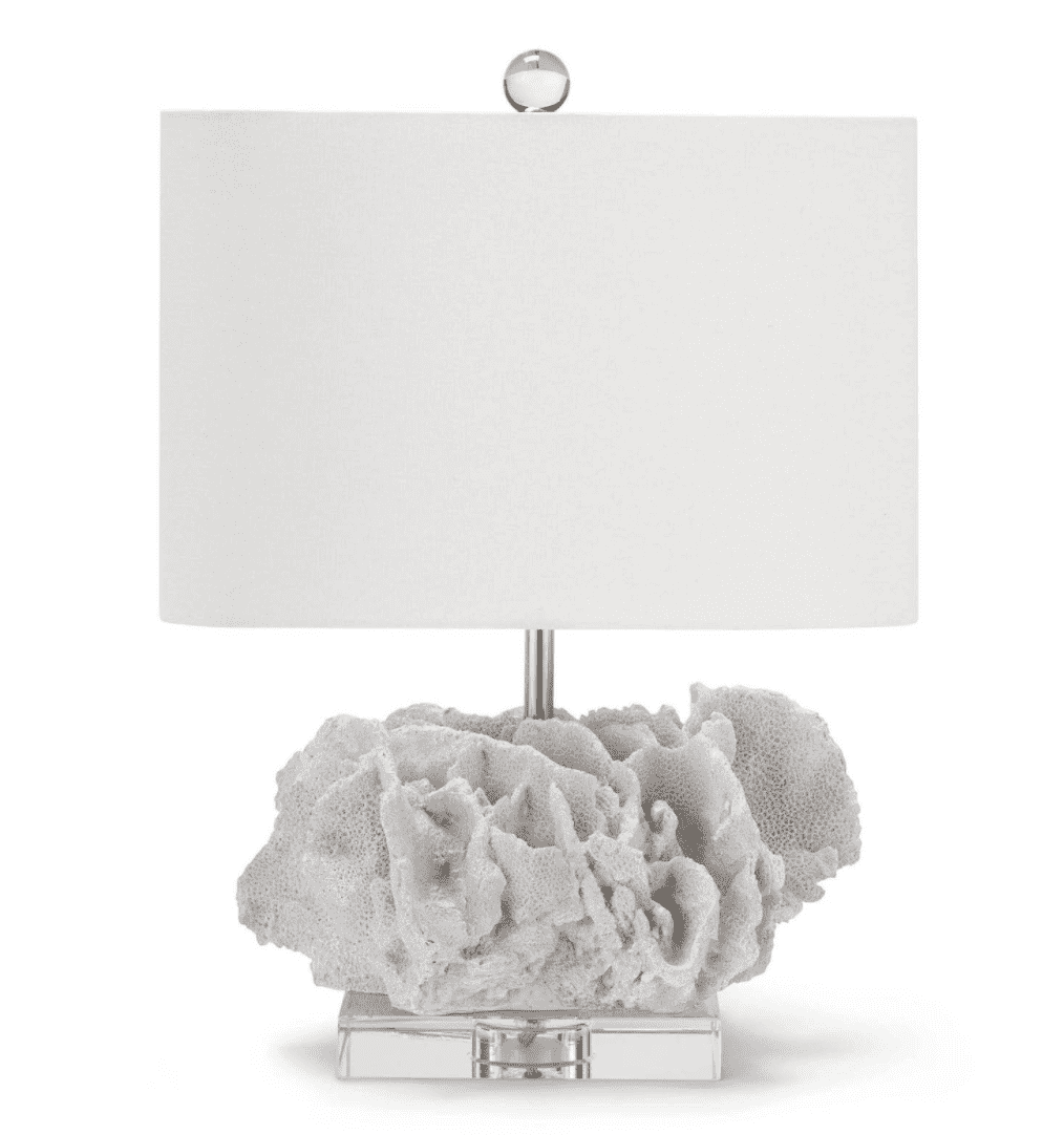 Caribbean Coral Table Lamp