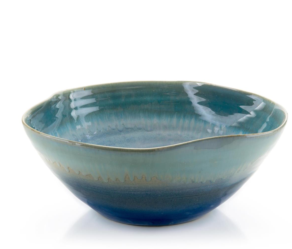 Free Form Bowl in Cape Cod Blues