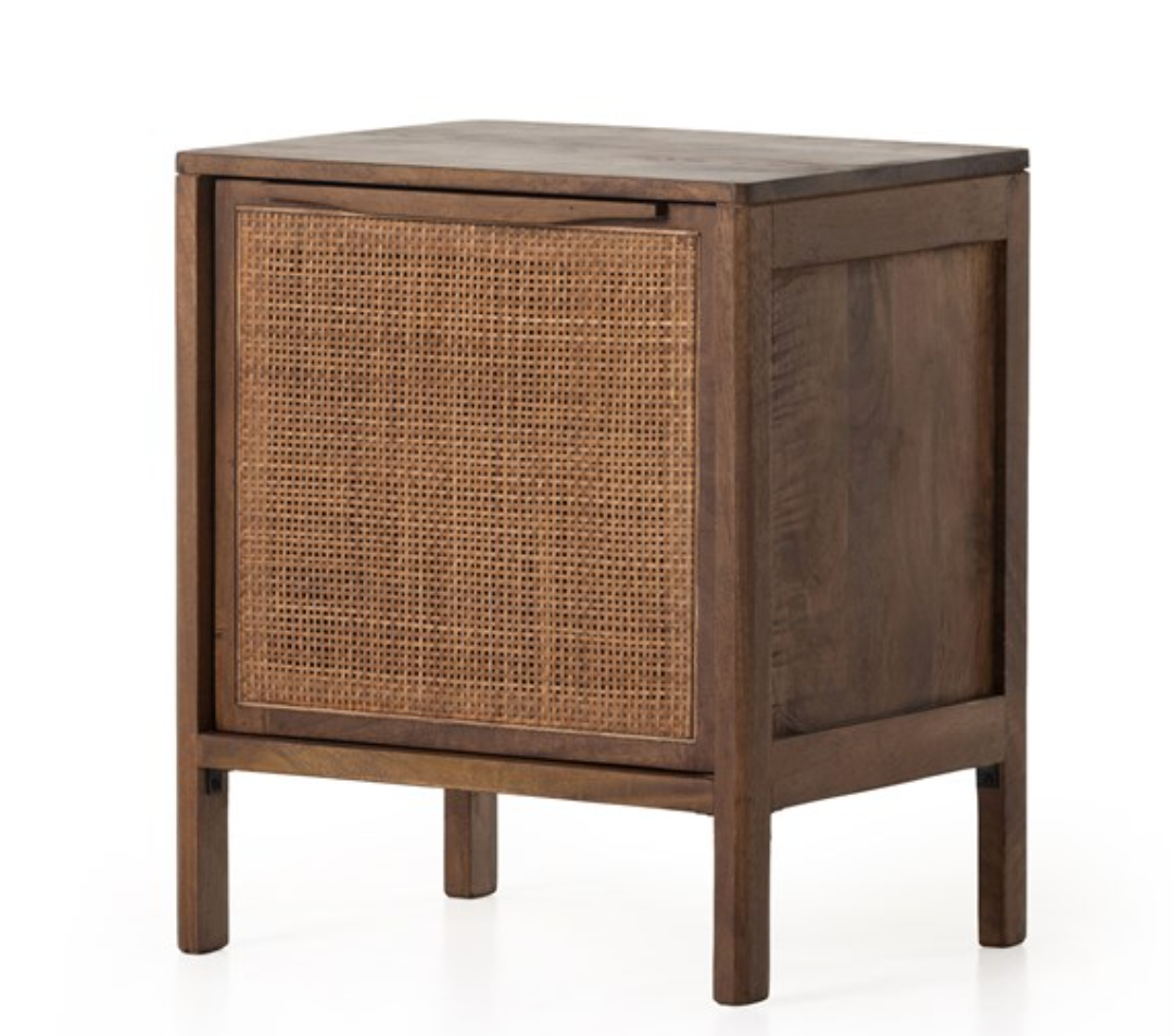 Cape Hatteras Modern Coastal Nightstand - In Cocoa