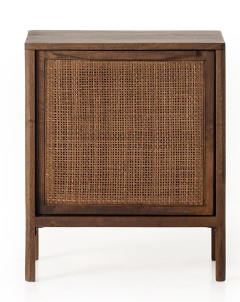 Cape Hatteras Modern Coastal Nightstand - In Cocoa