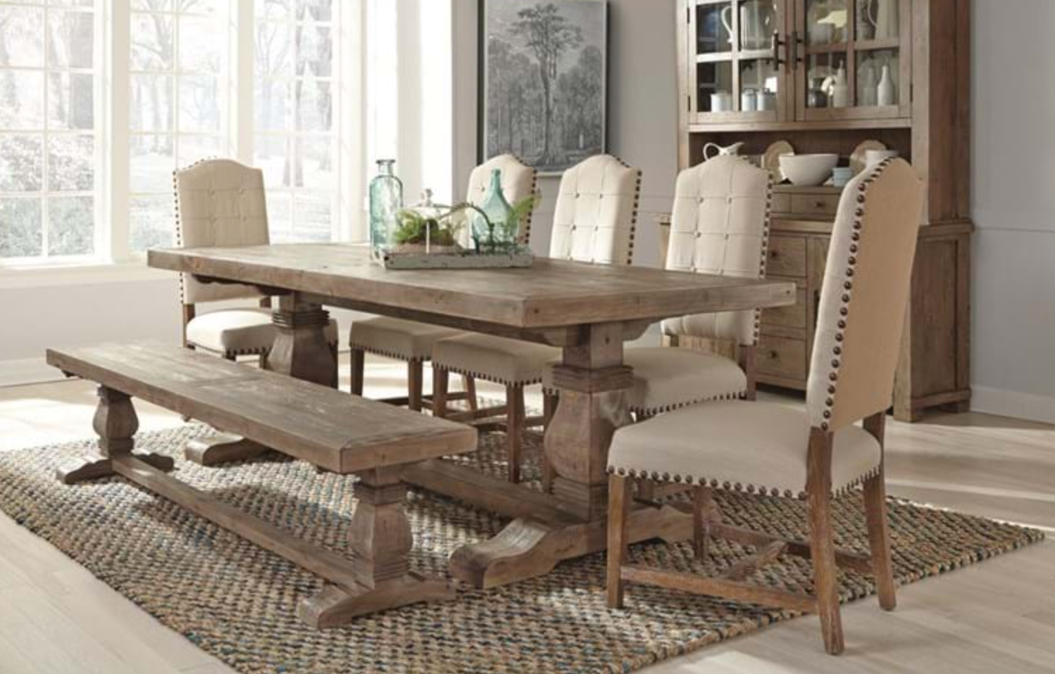 Chesapeake Plank Dining Bench