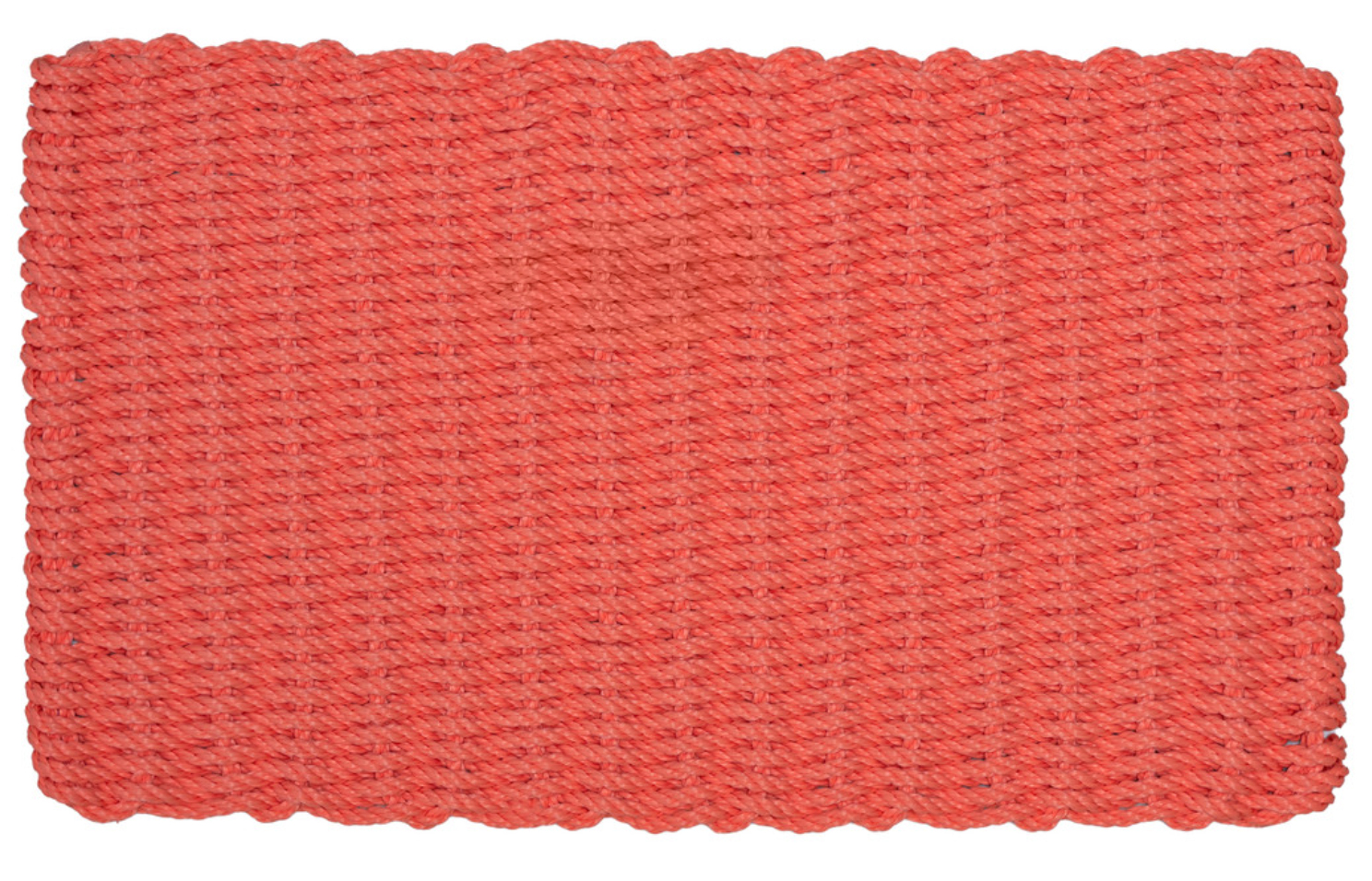 Rope Doormat - Coral Solid