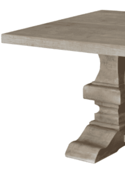 Point Harbor Grey Wash Dining Table - Large