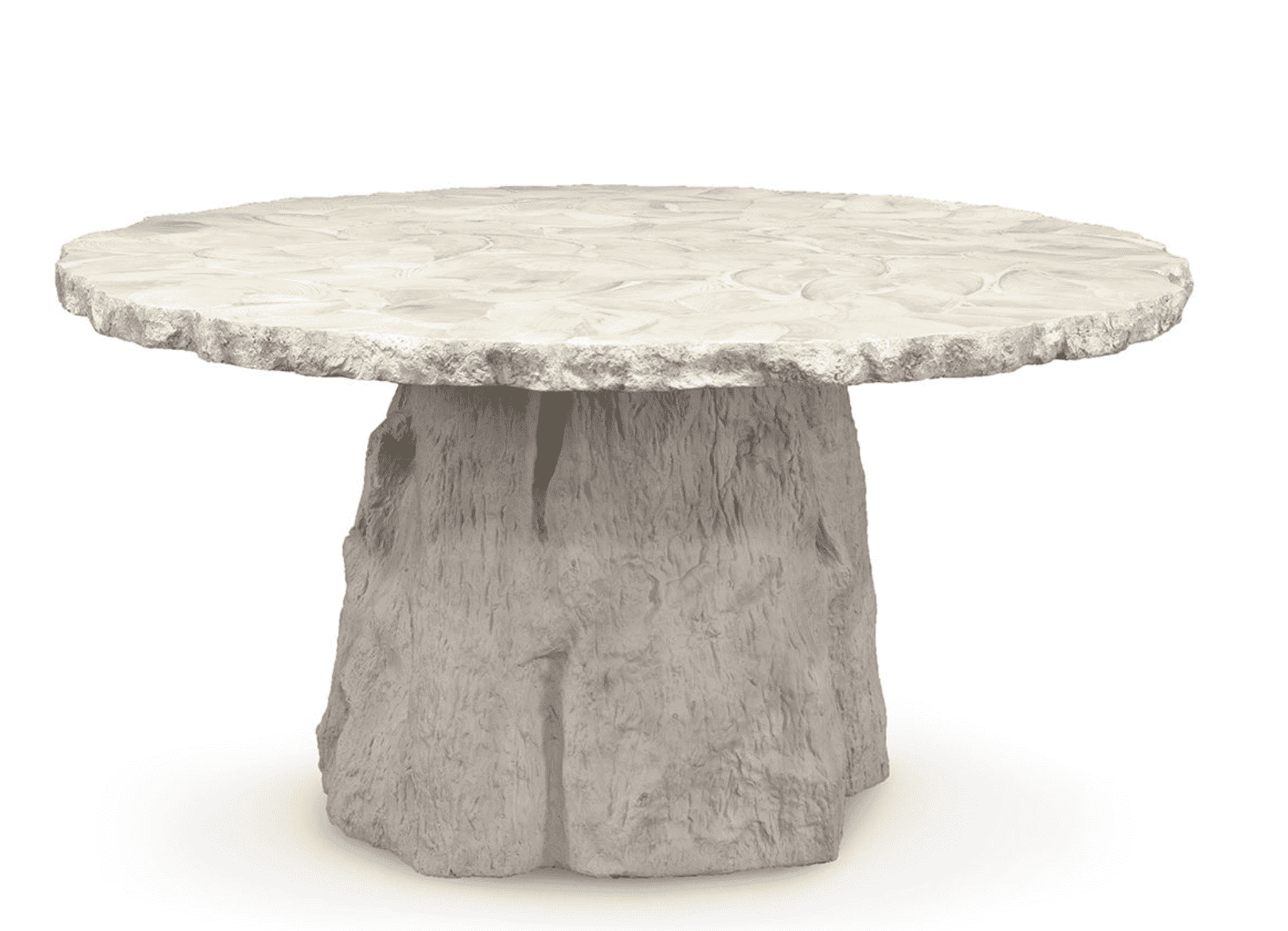 Cota Fossilized Clam Dining Table