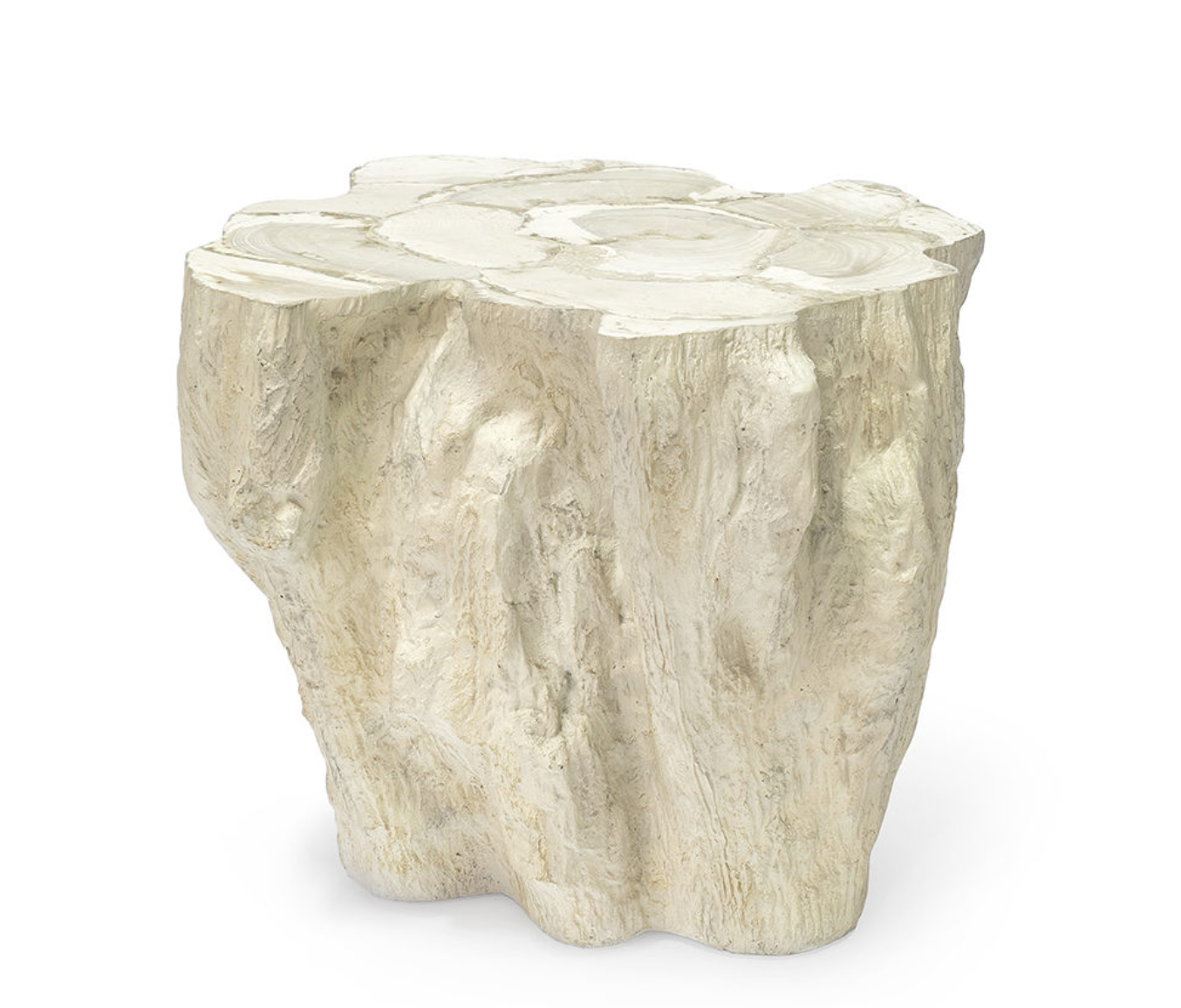 Cota Fossilized Clam Side Table