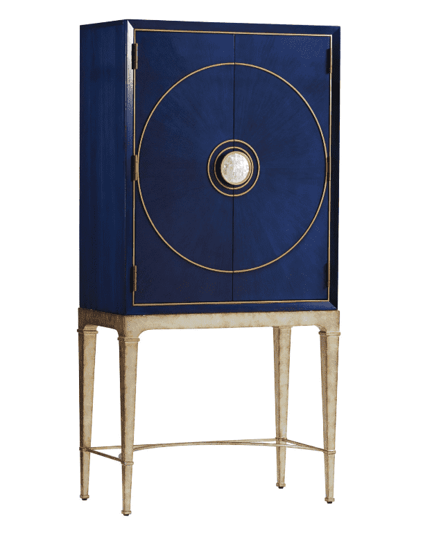 Curaco Cobalt Blue Bar Cabinet