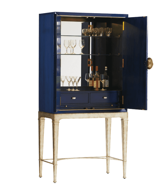 Curaco Cobalt Blue Bar Cabinet