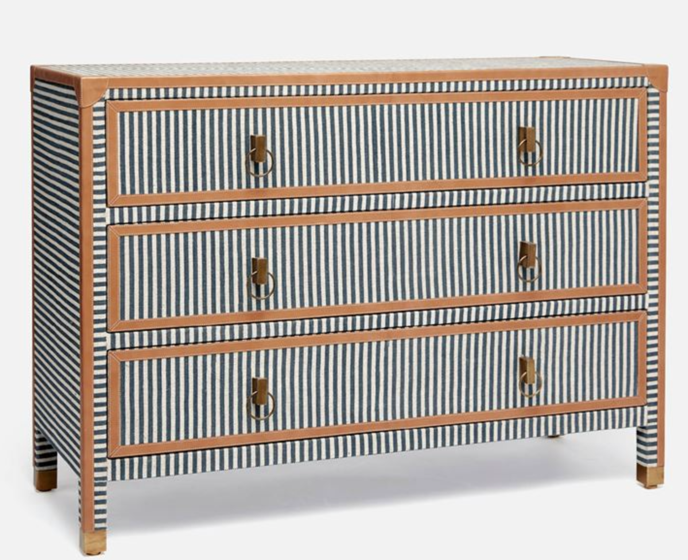 Denby Striped Canvas Dresser - Small