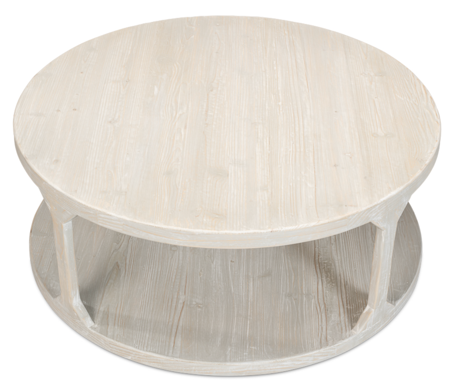 Drake's Shore Coffee Table - White Wash