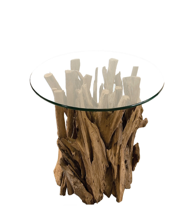 Hampton Driftwood Side Table Base