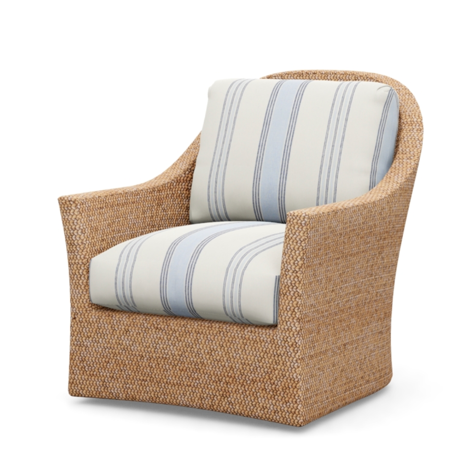 Fiji Shores  - Seagrass Swivel Chair