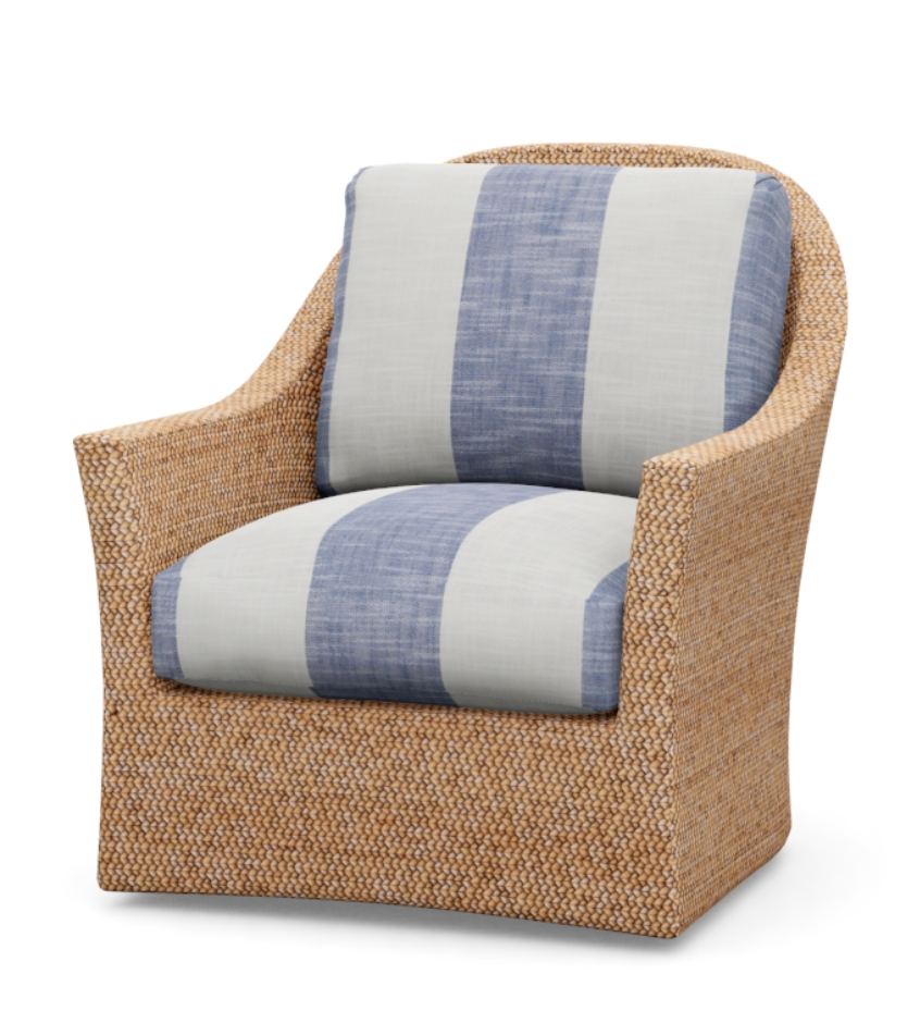 Fiji Shores  - Seagrass Swivel Chair