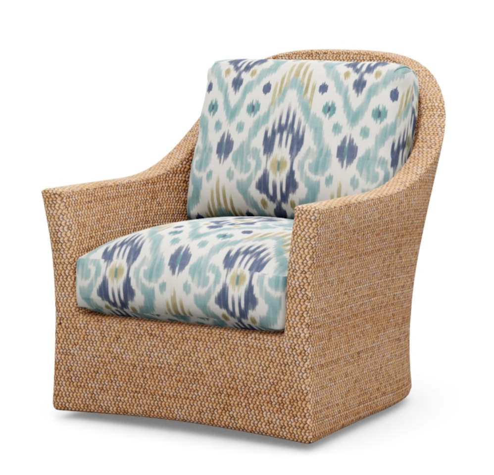 Fiji Shores  - Seagrass Swivel Chair