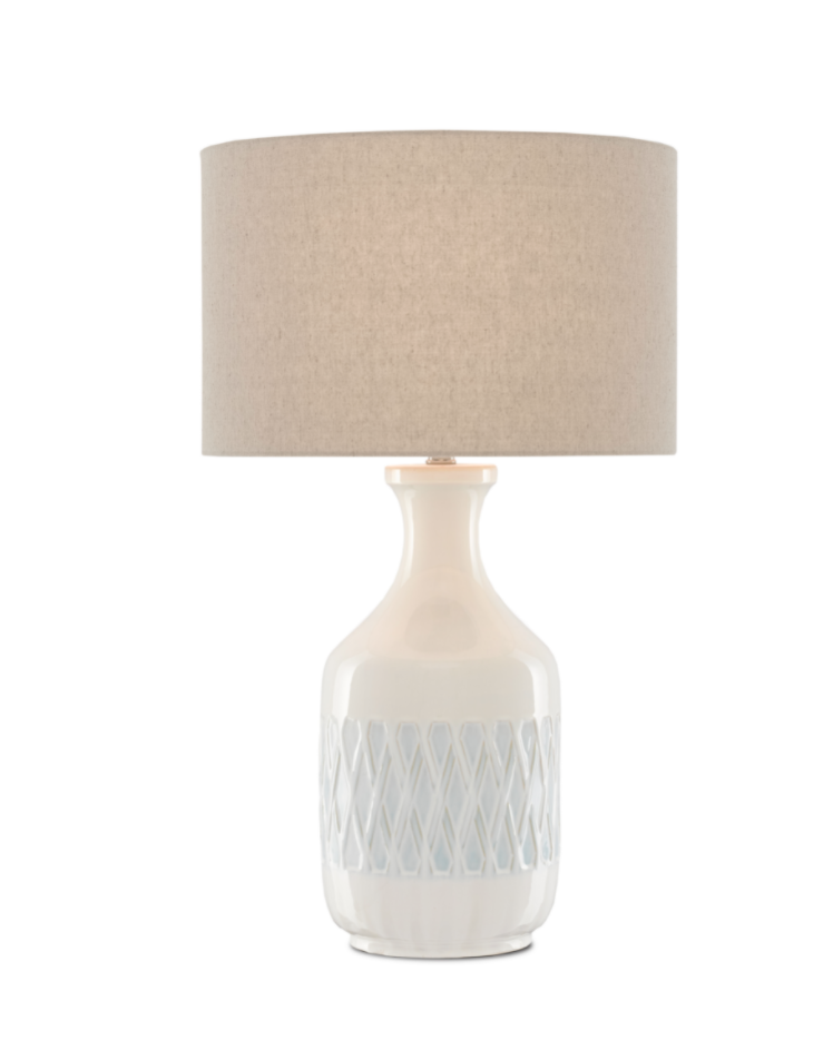 Hudson Bay White Table Lamp