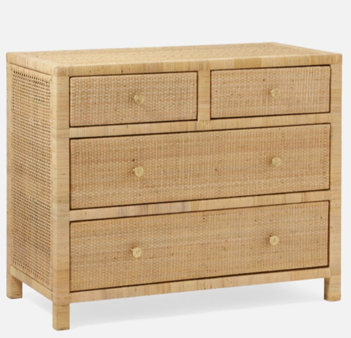 Islamorada Rattan Dresser - Three Sizes