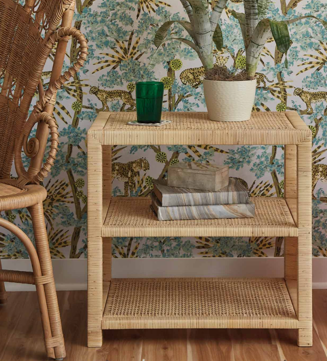 Islamorada Rattan Side Table