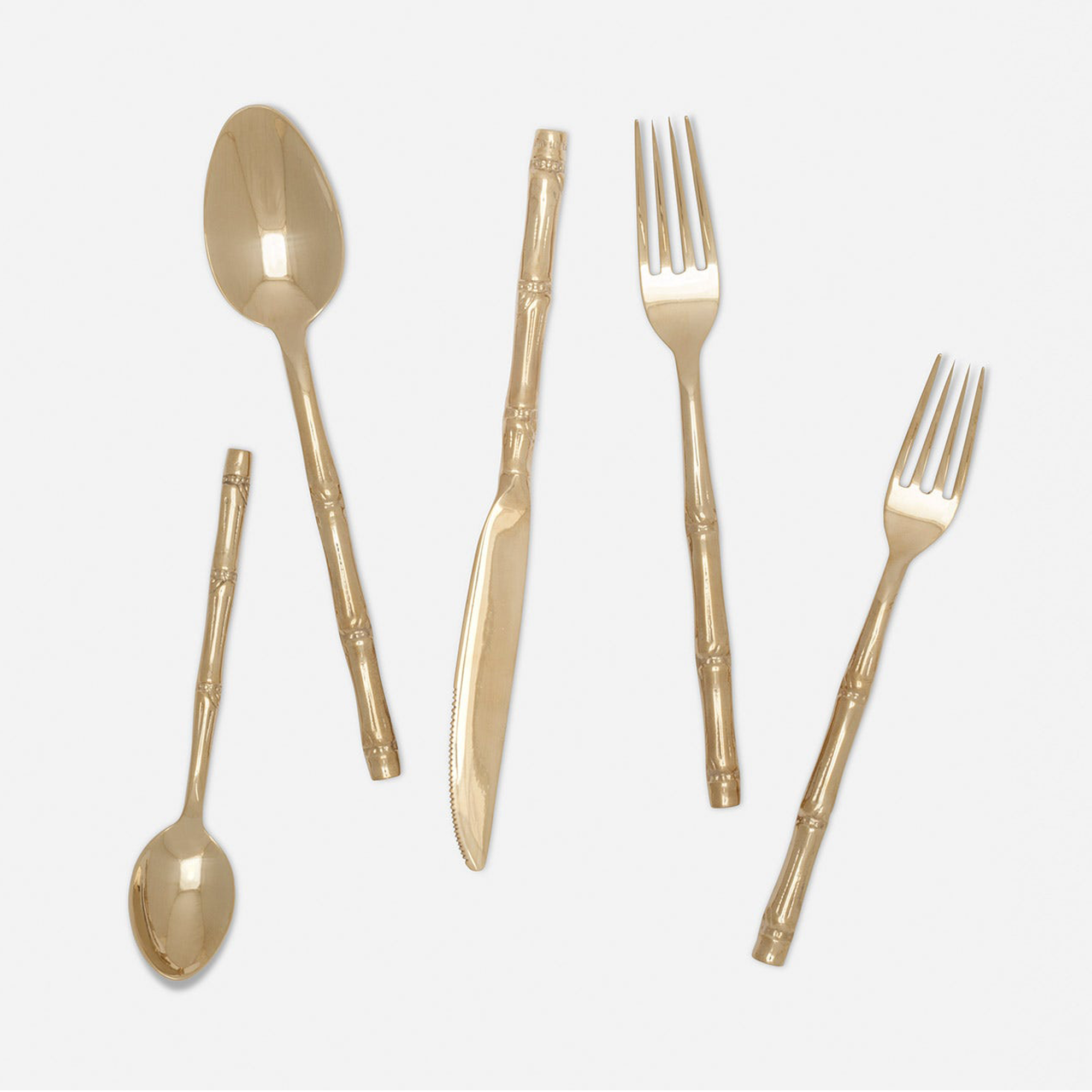 Liliana Gold Flatware Set