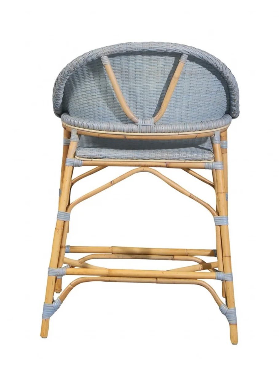 Lucco Counter Stool - Coastal Blue