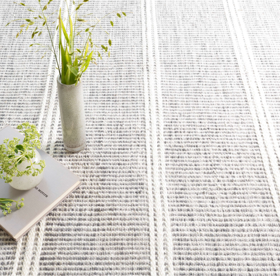 Malta Grey Wool Rug