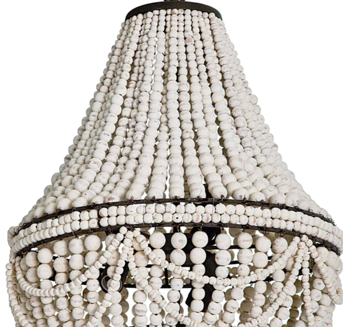 Malibu Chandelier - White