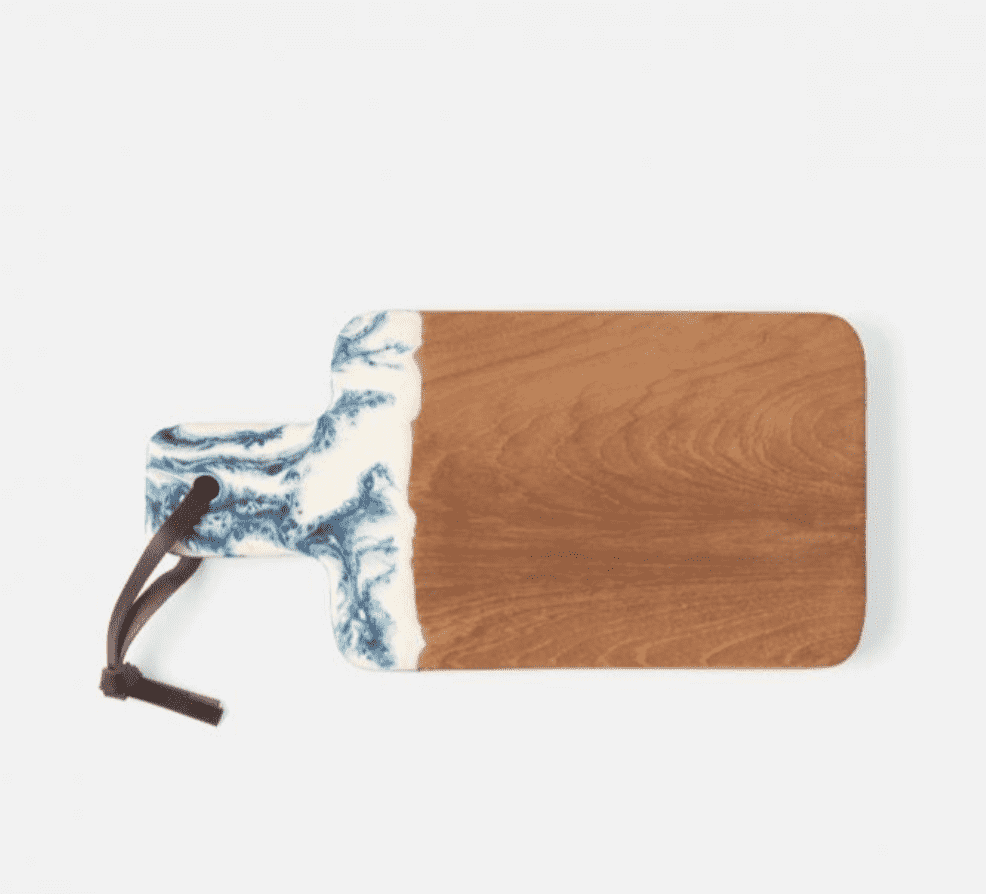 Austin Blue Swirled Serving Board - Three Sizes