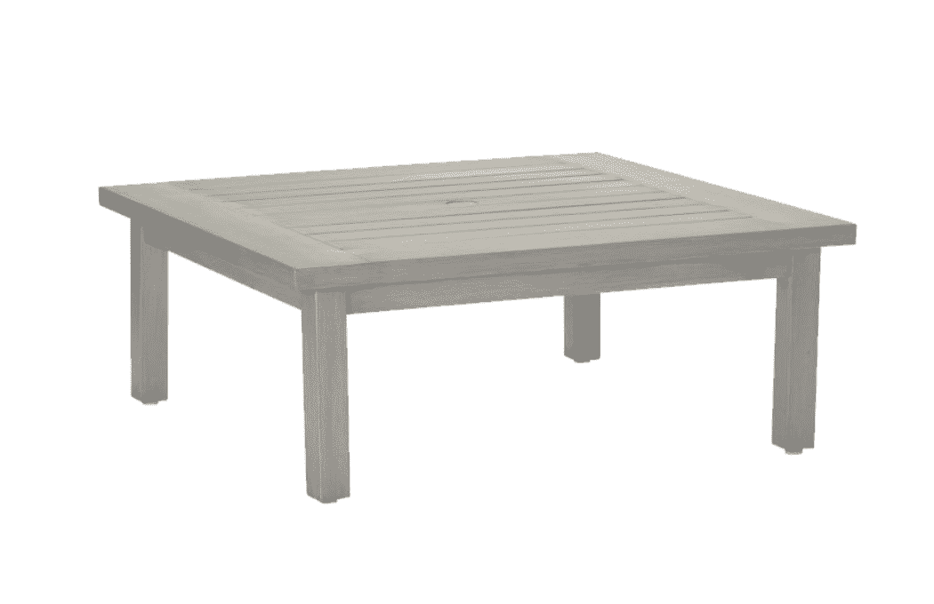 Narragansett Aluminum Outdoor Square Coffee Table