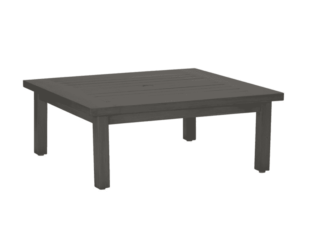 Narragansett Aluminum Outdoor Square Coffee Table