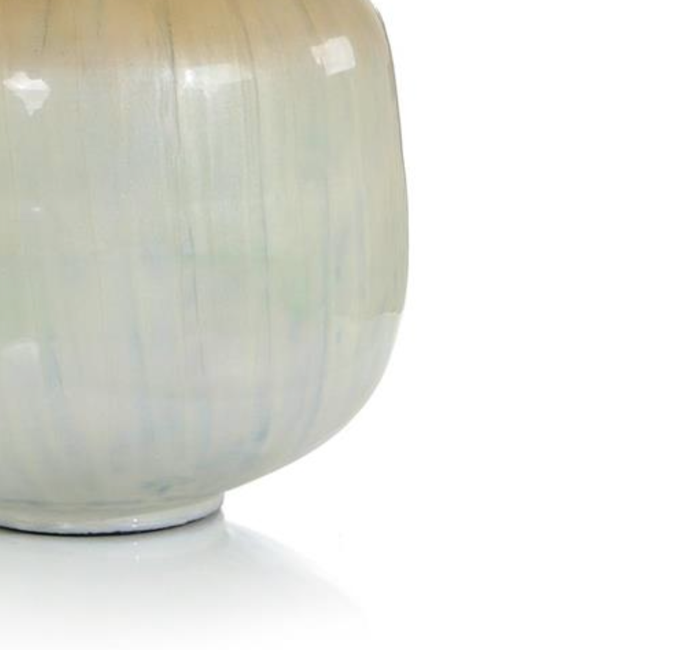 Aqua Pearlized Table Lamp - FLOOR SAMPLE SALE