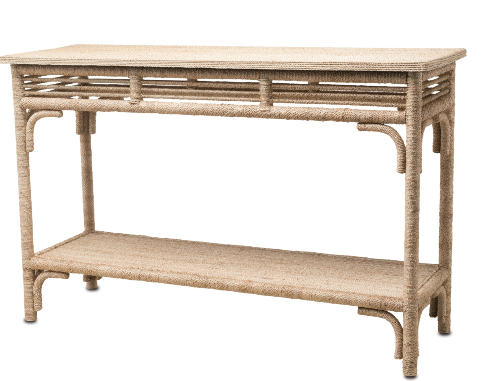 Portofino Abaca Rope Console Table