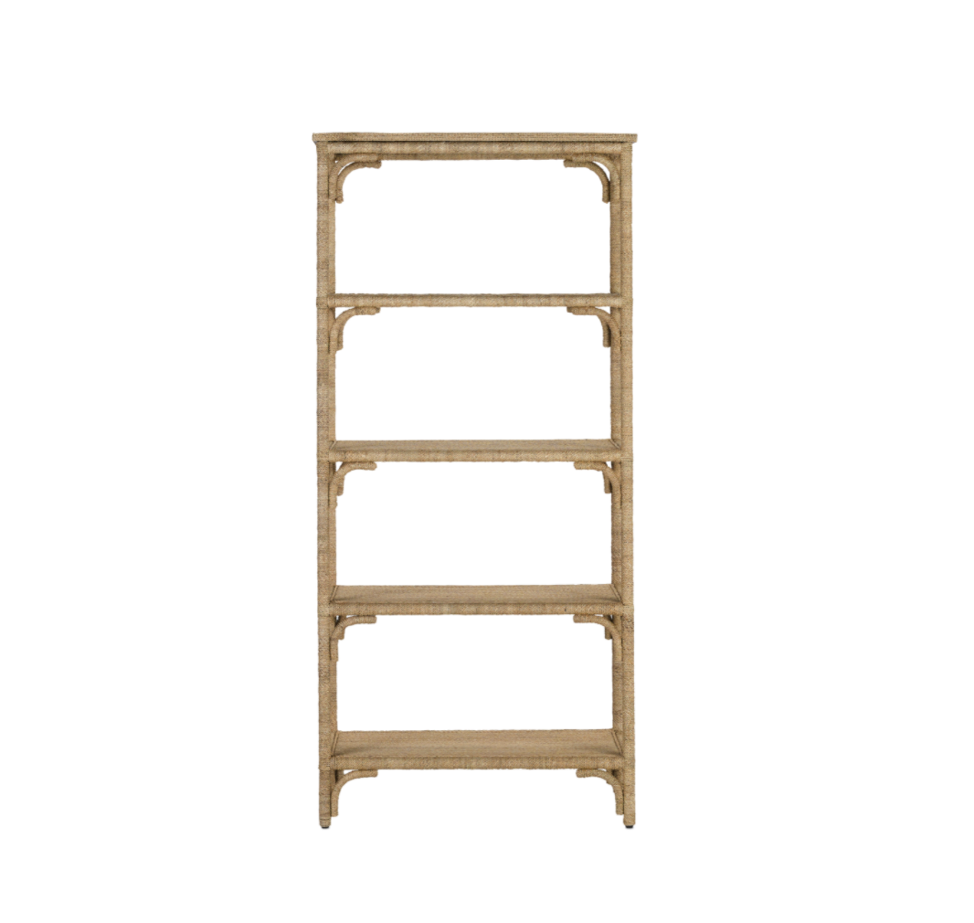 Portofino Abaca Rope Bookcase/Etagere