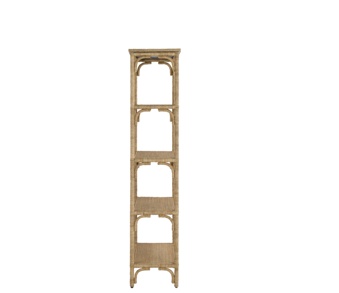 Portofino Abaca Rope Bookcase/Etagere